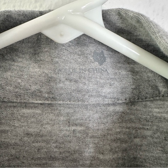 Greyson Men’s M Gray 1/4 Zip Clear Golf Balls Windbreaker Top - Picture 7 of 13